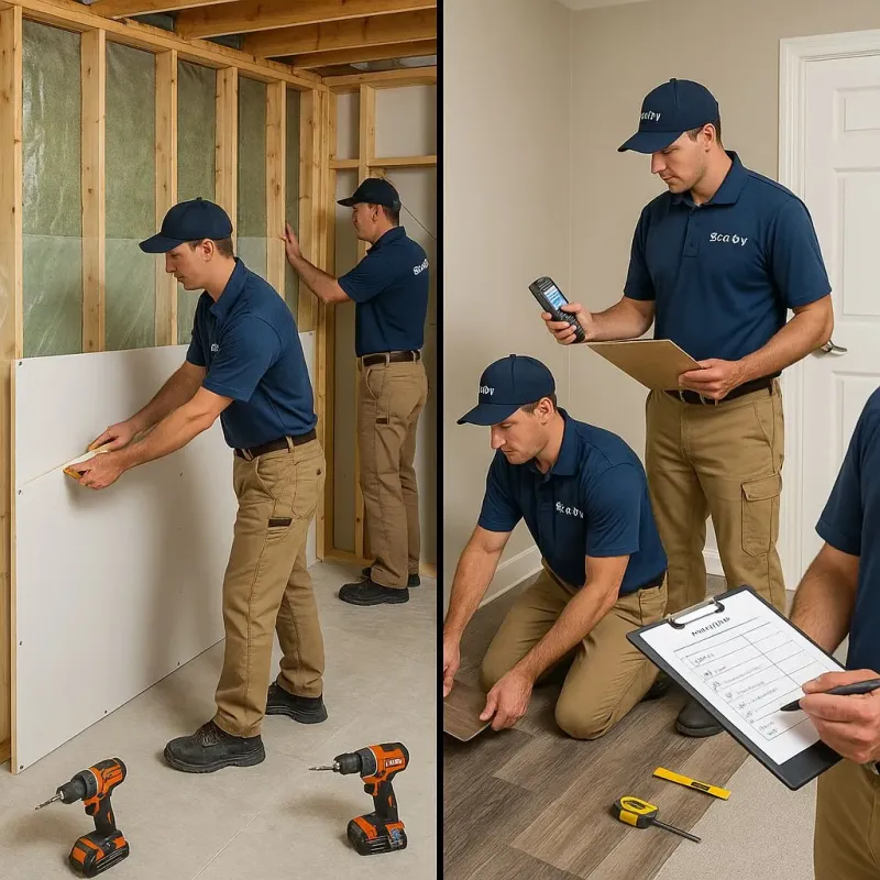 Repairs and Reconstruction process in Canal Fulton, OH